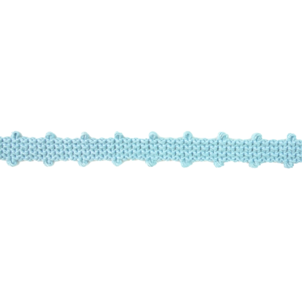 No Chintz Picot Braid 10mm - Light Blue